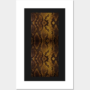 snake skin Posters and Art